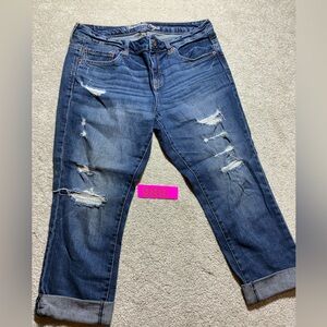 American eagle cropped jeans sz 10 women’s